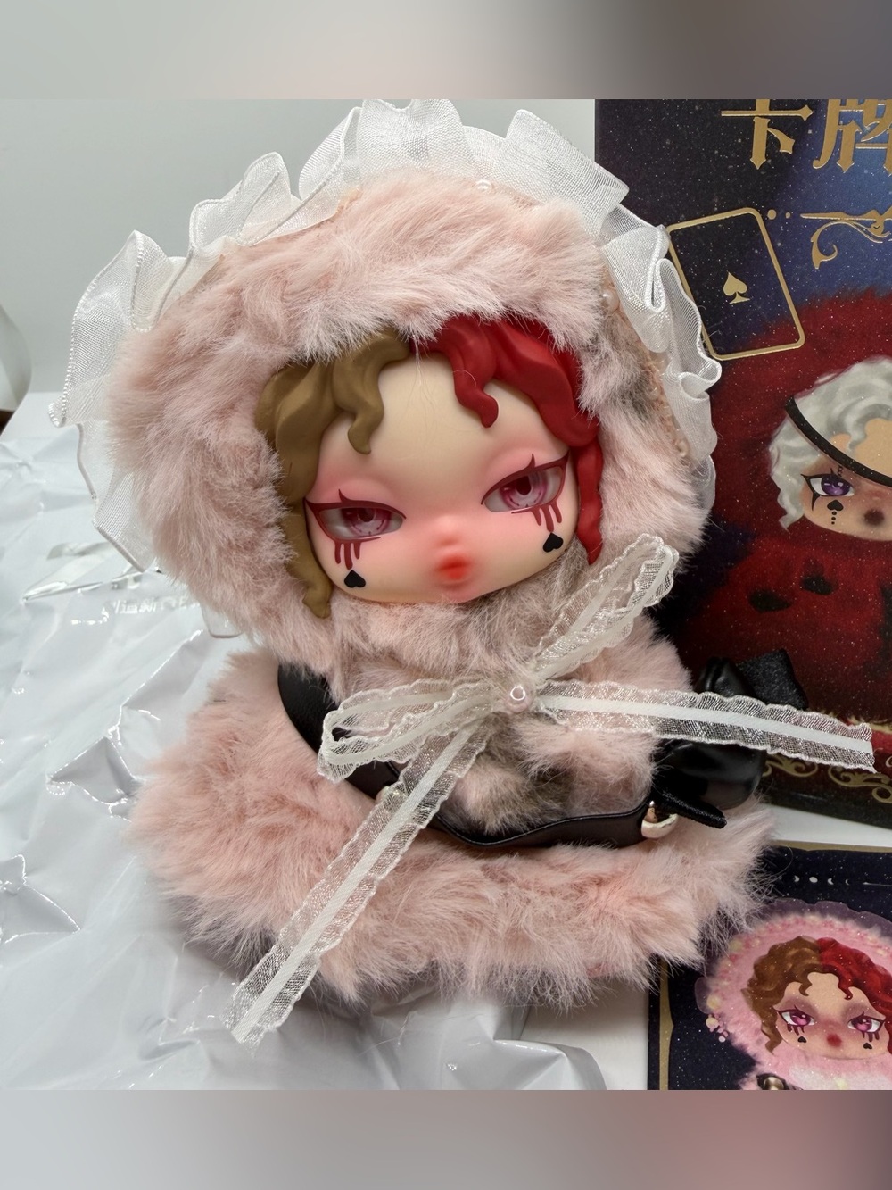 Zfaz Iris Card Pact Plush Doll Confirmed Midnight Spade